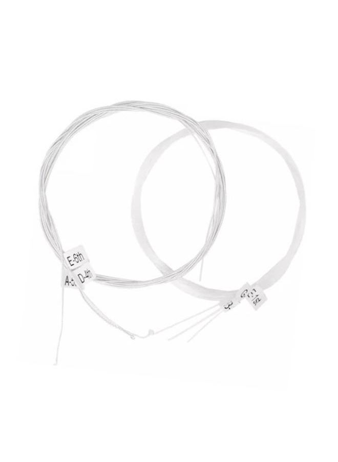Thoraya - Classical Guitar Strings 28 To 43 Gauge Anti Rust Coating Clear Stable Nylon Guitar String Set - Image 1