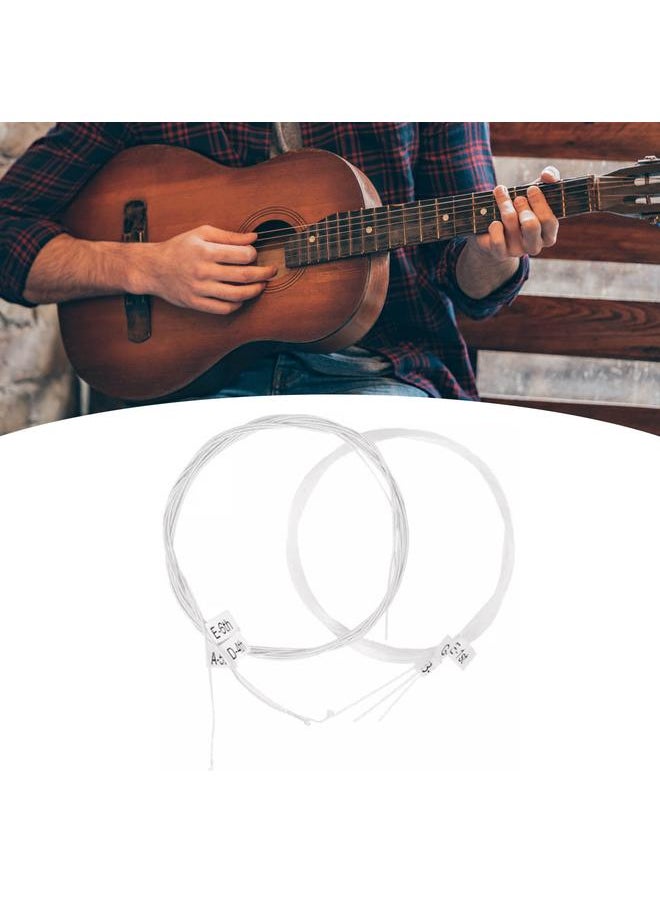 Thoraya - Classical Guitar Strings 28 To 43 Gauge Anti Rust Coating Clear Stable Nylon Guitar String Set - Image 1