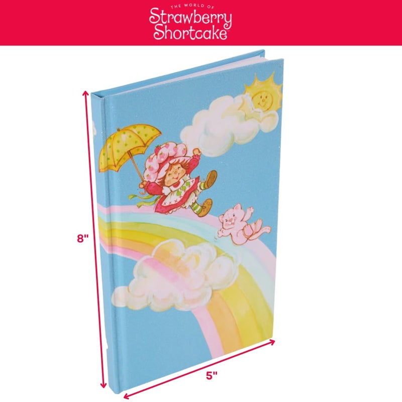 Innovative Designs Strawberry Shortcake Sparkle Journal Set for Kids, Journal Kit with Stickers and Gems - Image 4