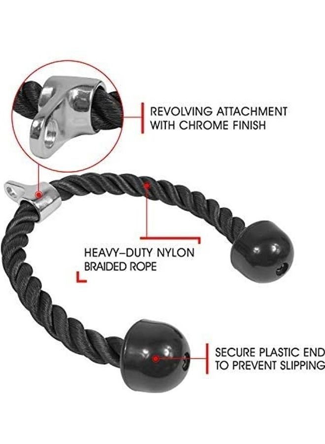 NIBEMINENT Heavy Duty Triceps Rope ‎68.58 x 7.62 6.99cm - Image 3