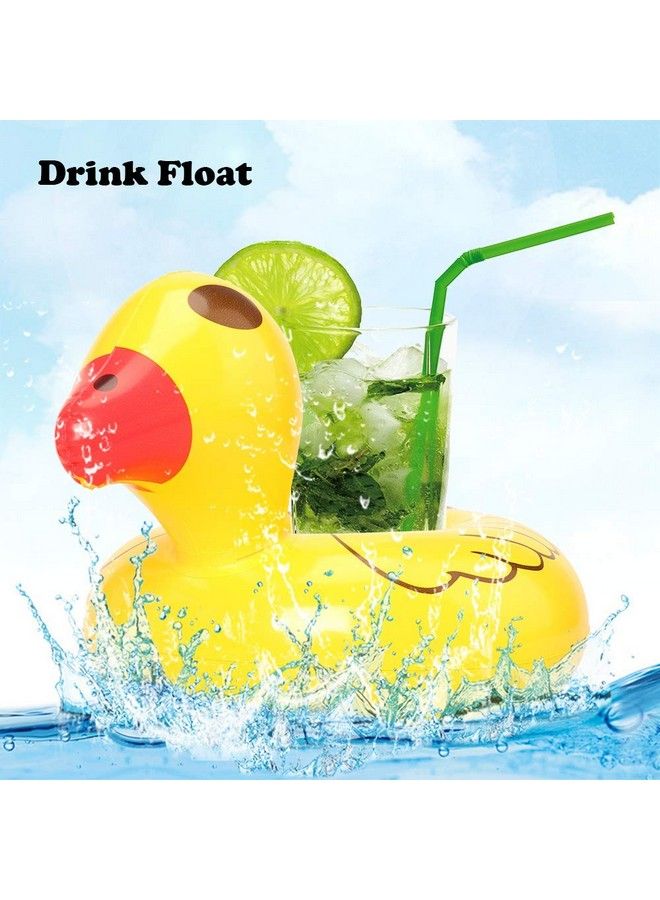 Bm Pool Floaties For Girl Dolls Fun Swimming Pool Party Ring Inflatable Drink Holder For11.5 Inch Dolls Pool Toys  - Image 5