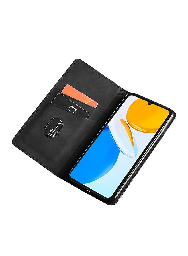 S-TOP Case For Honor 70 Pro/70 Pro+ Skin Feel Magnetic Horizontal Flip Leather Phone Case - Image 4