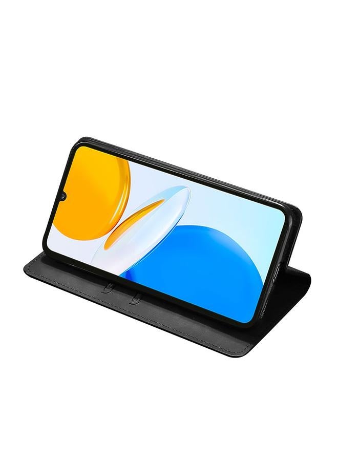 S-TOP Case For Honor 70 Pro/70 Pro+ Skin Feel Magnetic Horizontal Flip Leather Phone Case - Image 5