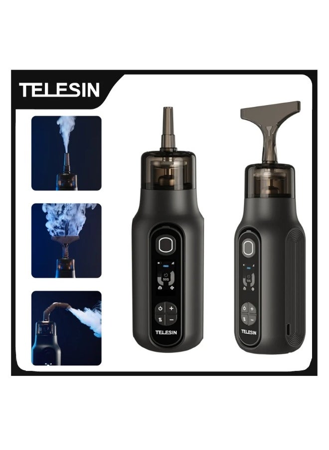 TELESIN Fog Machine, Photography Fog Effect, Portable Fog Maker, with Remote Control Fogger Machine, for Video Shoot and Parties - Image 1