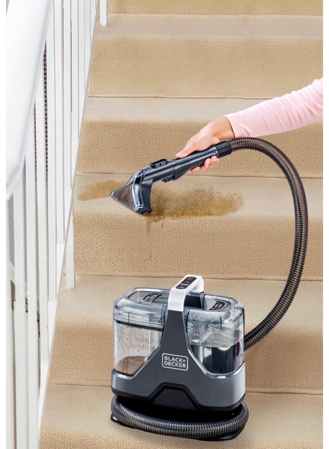 BLACK+DECKER Powerful Multisurface Spot Cleaner Carpet, Sofa, Upholstery, Stairs, and Car Interior Stain Remover with Dual Tank System 2.4 L 600 W BHSC600C-B5 Black - Image 5