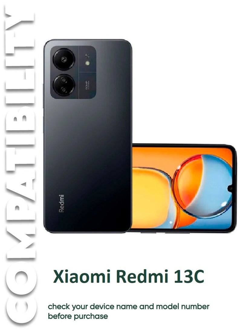 ACLIX 3 Pieces Antistatic ESD Dustproof Premium Quality High Definition Tempered Glass Screen Protector Designed For Xiaomi Redmi 13C - Image 3