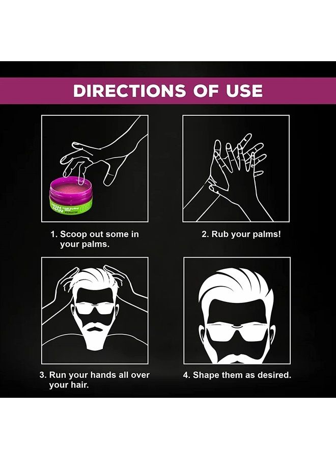 NISHMAN Hair Styling Series (05 Keratin AQUA WAX, 150ml)