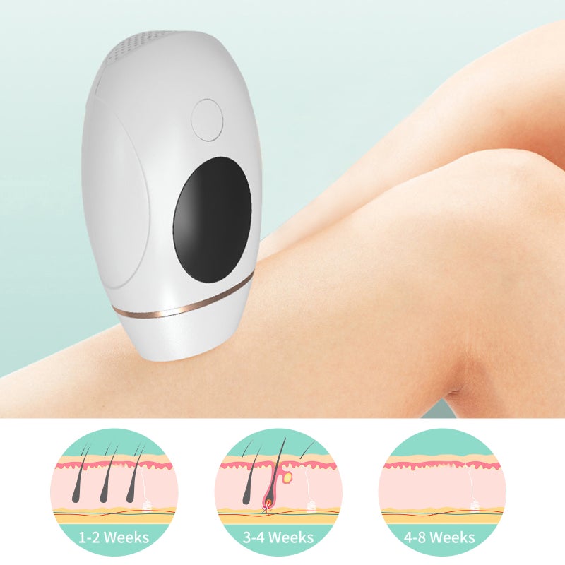 Permanent Hair Remover IPL Hair Removal Device Portable Epilator Painless Hair Remover With Glasses Shaver for Women and Men Armpits Back Legs Arms Face Bikini Line - Image 4