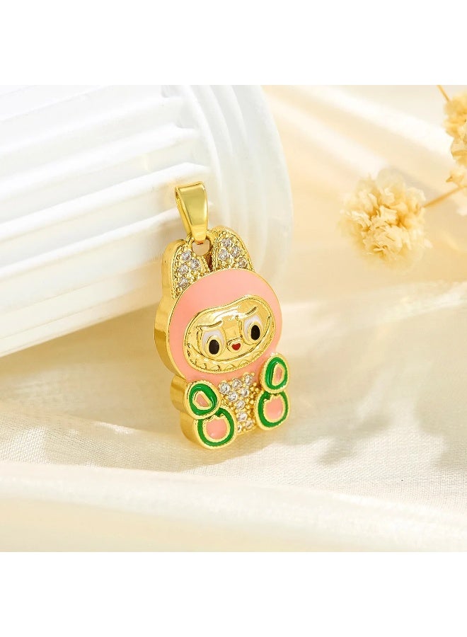 Stainless Steel Pendant Necklace Charm Chain for Women Accessories - Image 2
