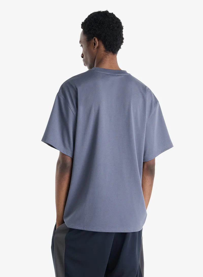 New Balance Nb Logo Short Sleeve T-Shirt Asia Fit