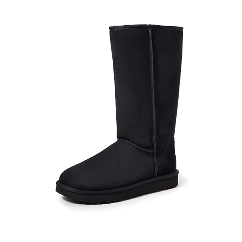 UGG Women's Classic Tall Ii Boot, Black, 08 - Image 1