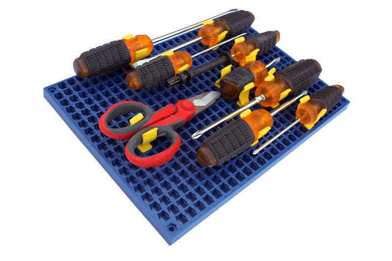 Ascend Tools Organizer Genie ® - One Blue Pegboard to organize your Sockets, Wrenches, Pliers, Screwdrivers, Bits and All Other Tools - Image 3