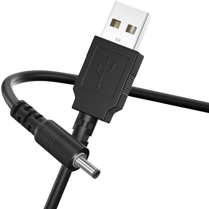 SCOVEE شاحن فرشاة الأسنان الكهربائية SCOVEE لفرشاة الأسنان Fairywill وDnsly وKIPOZI وSboly وVekkia وGloridea، كابل شحن USB DC بديل لفرشاة الأسنان الكهربائية، كابل طاقة شاحن فرشاة الأسنان الكهربائية بطول 3 أقدام - Image 1