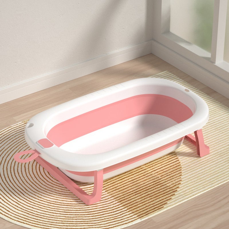 Baby Bath Basin Large Bath Bucket Bathtub Sitting In Children'S Household Baby Foldable Newborn Children'S Products - Image 1