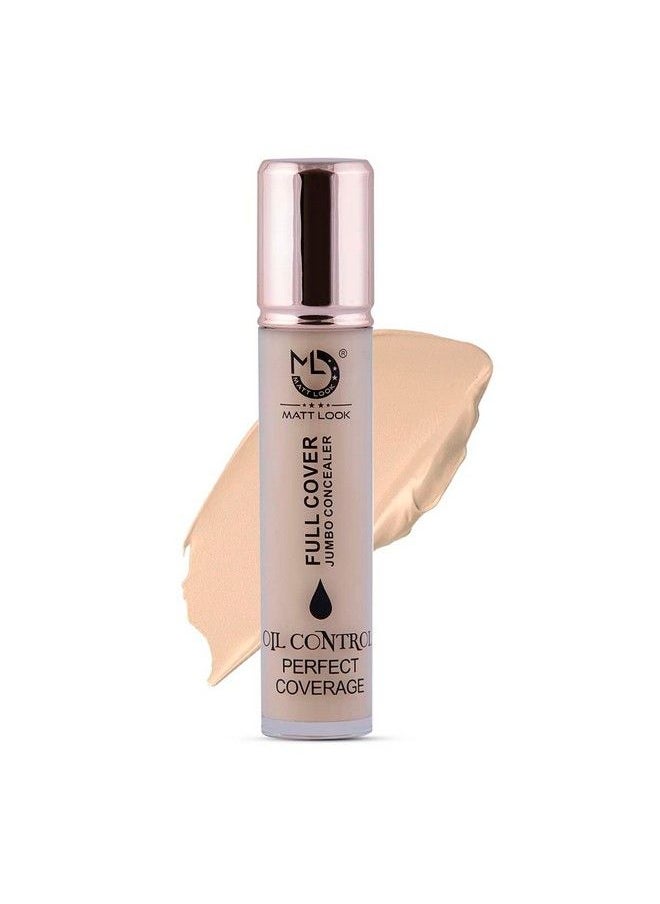 matt look Mattlook Full Cover Concealer Oil Control Waterproof Liquid Moisturizer Foundation Matte Finish ; Classicivory (11Ml)  - Image 2