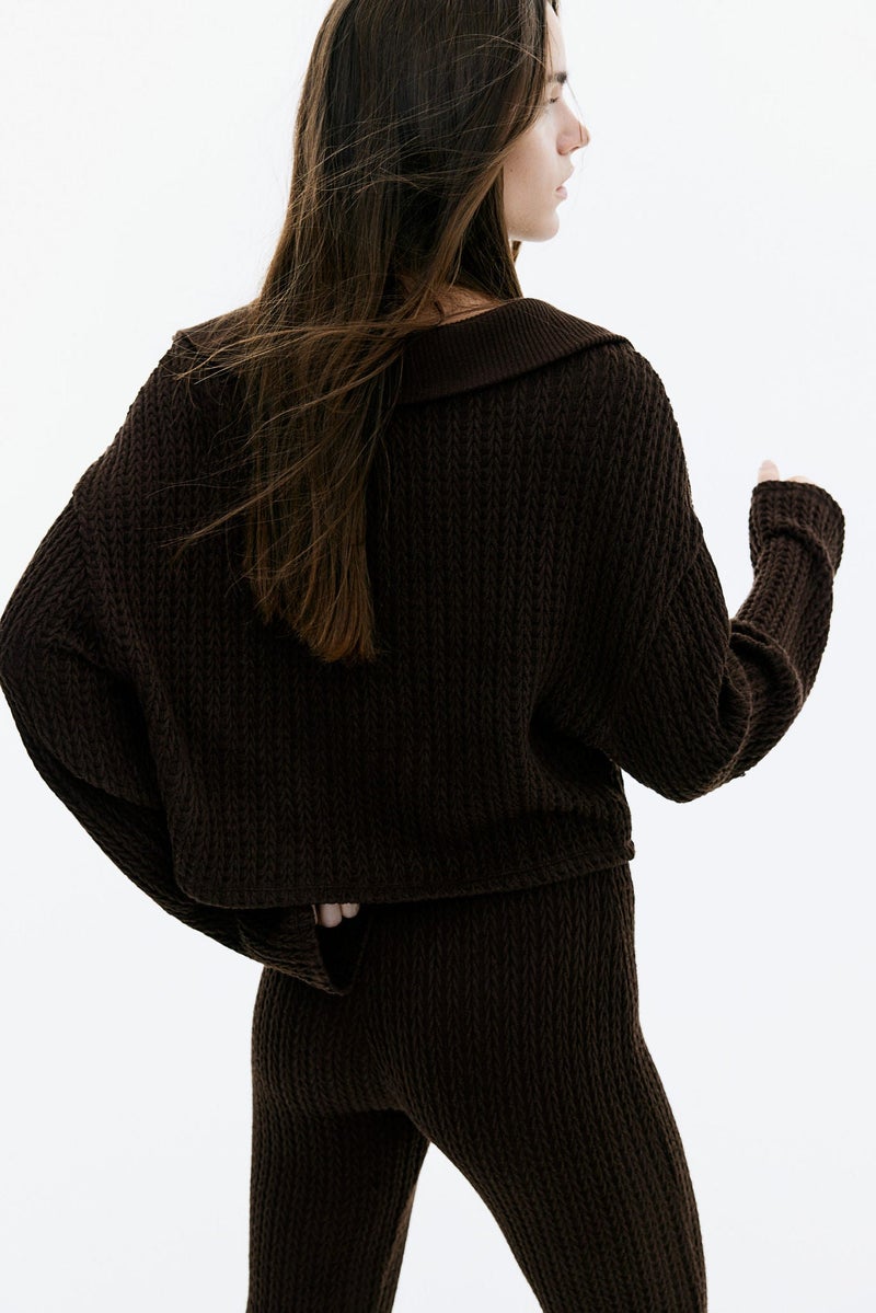 H&M Oversized Cable-Knit-Look Jumper - Image 2