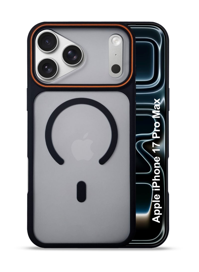 Apple iPhone 17 Pro Max MagSafe Case Magnetic Back Cover,Anti-Yellow Shockproof Back Cover,Slim Phone Cover with Strong Magnet for Apple iPhone 17 Pro Max - Image 1