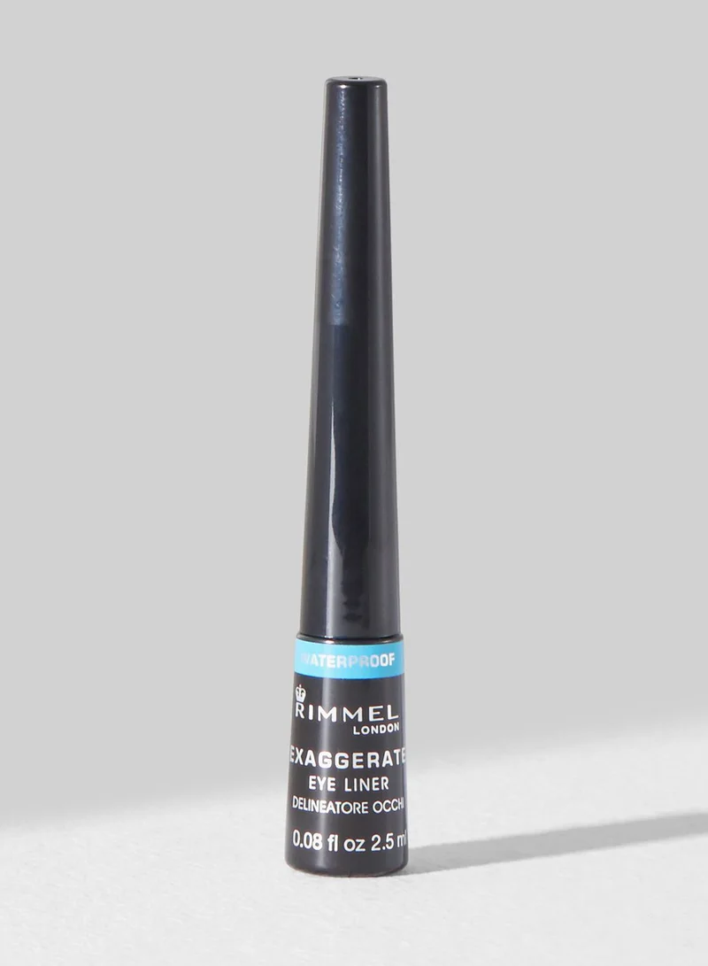 RIMMEL LONDON Exaggerate Waterproof Liquid Eyeliner- 003 Black