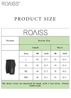 roaiss Men Sharkskin Swim Shorts Swimsuit Plus Size Swimming Trunks Quick Dry Pool Training Swim Jammers Swimwear for Men Boys Pants  - Image 4