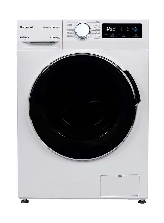 Panasonic Front Load Washing Machine 9kg  Hygiene Care Abaya Wash White 143 kW NA-18MG1WSA White - Image 1