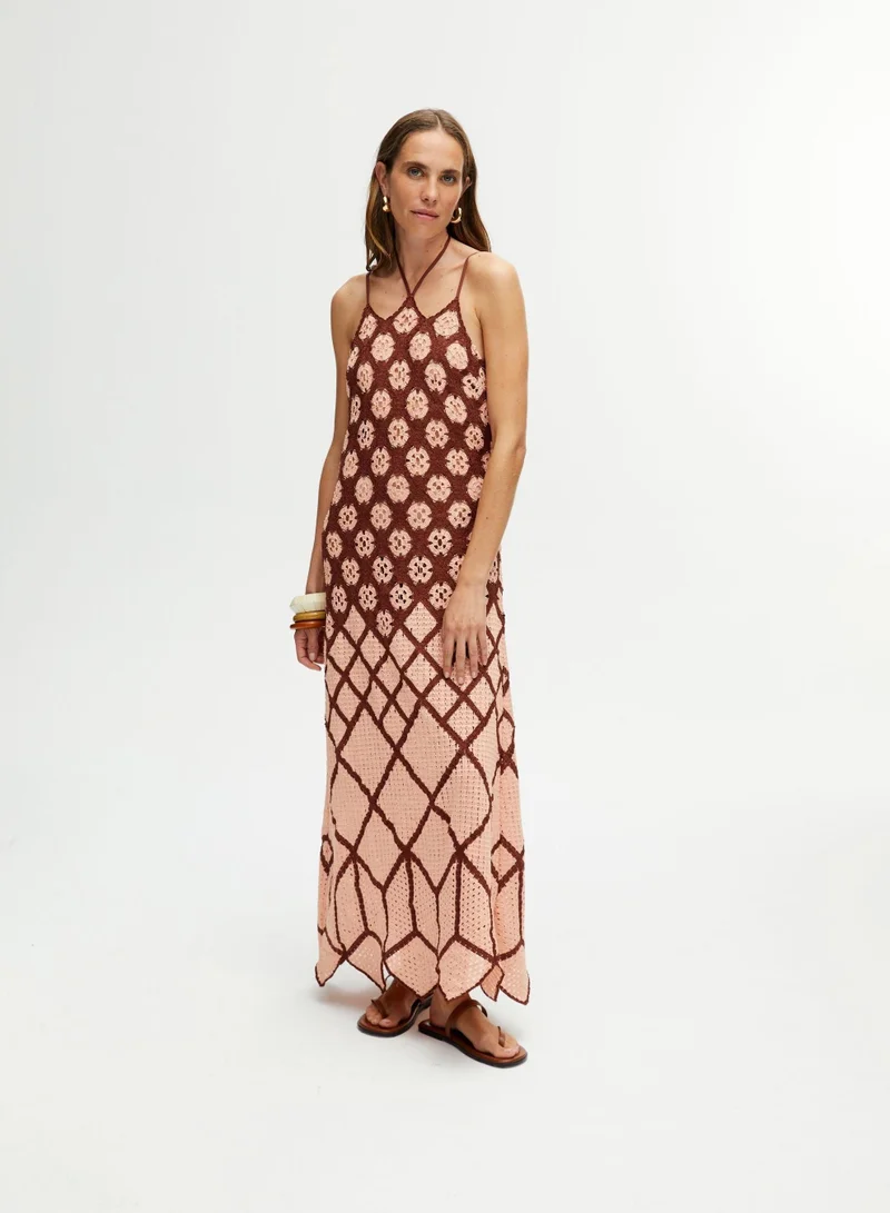 Nocturne Floral Button-Front Dress