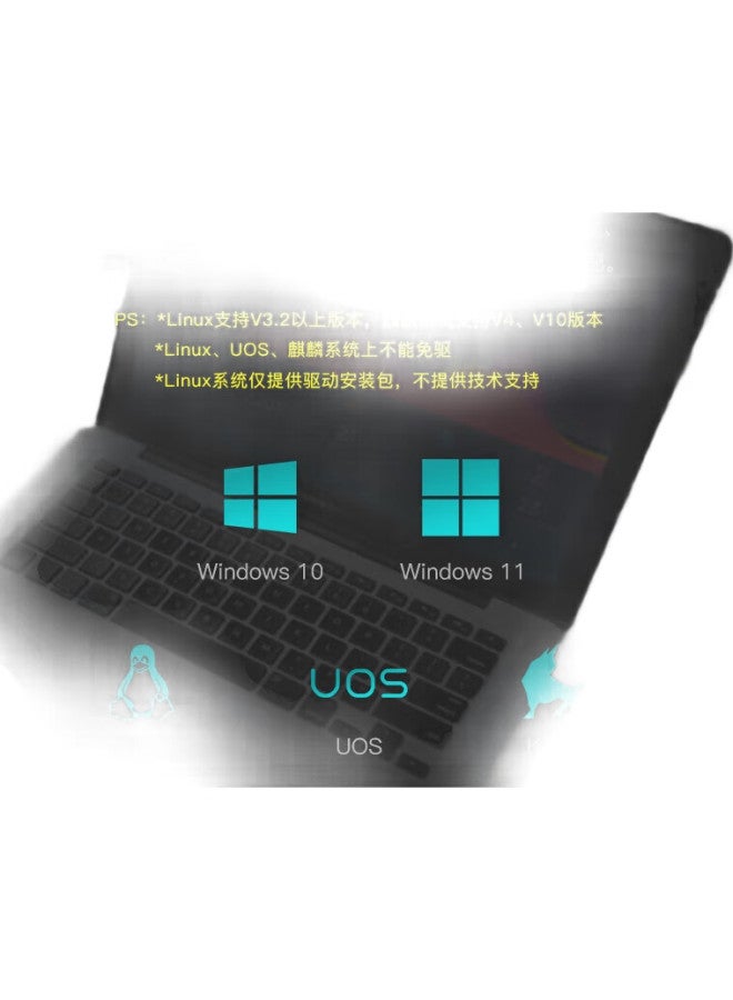 Edup Wifi 6 Driverless Usb Wireless Network Adapter For Desktop, 5Db High-Gain Antenna, Laptop Wireless Wifi Receiver, Computer Wifi Transmitter Ep-Ax300Gs - Image 2