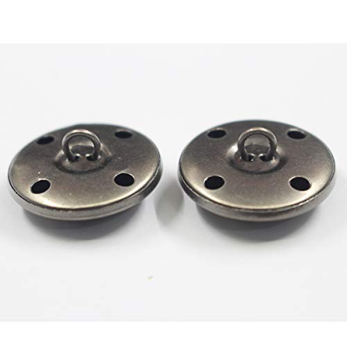 KENDANY 14 Piece Metal Blazer Button Set - for Blazer, Suits, Sport Coat, Uniform, (Silver 18mm 23mm)(0.71in-0.9in) - Image 4
