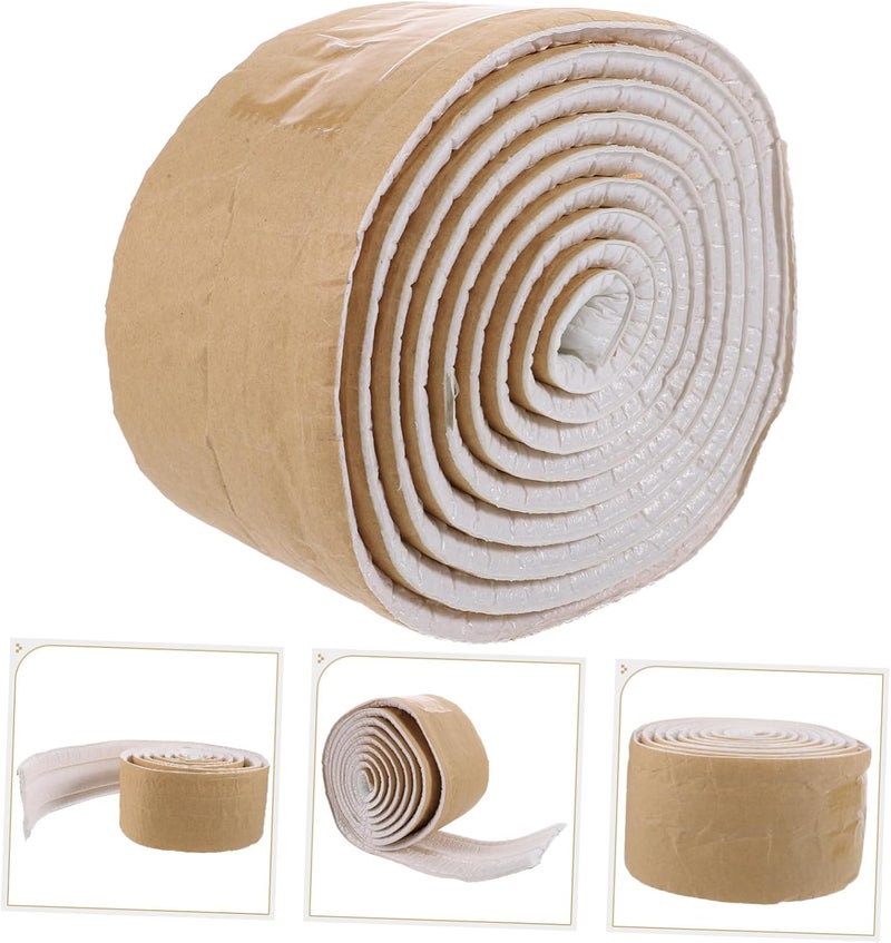 DOITOOL 1Roll Self Adhesive Skirting Board Trim Flexible Wall Decals for Corner Decoration Durable Baseboard Sticker Easy to Install for Home Use - Image 4