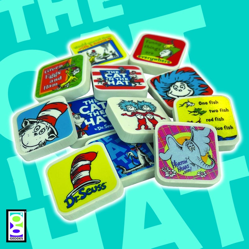 Geddes Raymond Geddes Dr. Seuss Character Erasers for Kids (Pack of 60) - Image 3