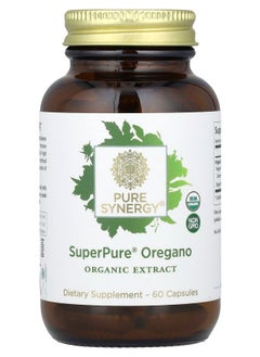 Pure Synergy SuperPure® Oregano 60 Capsules 