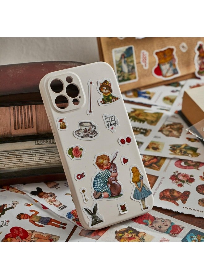 Ngel Vintage Decorative Sticker Book || Paper Cutout & Sticker Book with Paper Sticker || Aesthetic Deco Sticker Book for Scrapbooking & Creative Journaling (Pack of 1) (Fairy Tale Market) - Image 3