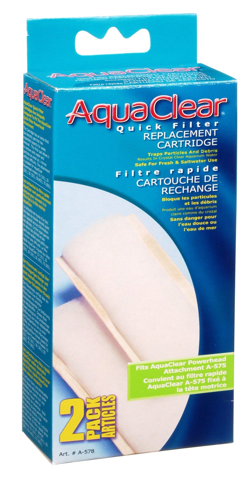 HAGEN AquaClear Quick Filter Refill Cartridge for AquaClear Quick Filter Powerhead Attachment (A578) - 2-Pack - Image 5