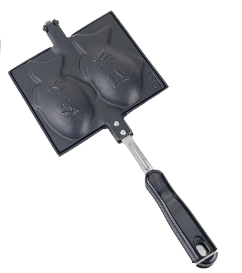 Iwachu Cast Iron Taiyaki fish shaped cake Pan Mini Made in Japan