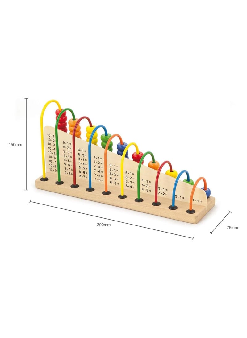 VIGA Wooden Abacus & Math Learning Board – Educational Toy  - Image 4