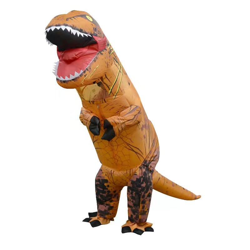 Cross-border hot selling Halloween Tyrannosaurus dinosaur inflatable clothing festival party funny inflatable clothing cosplay - Image 1