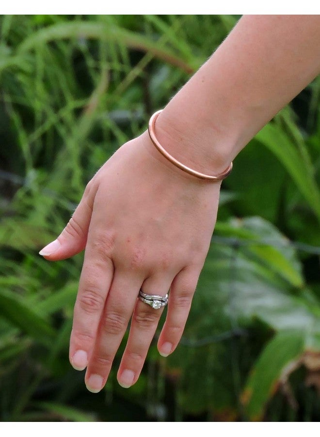 Hands Of Tibet Tibetan Hand Crafted Copper Medicine Bracelet from Nepal (11) - Image 2
