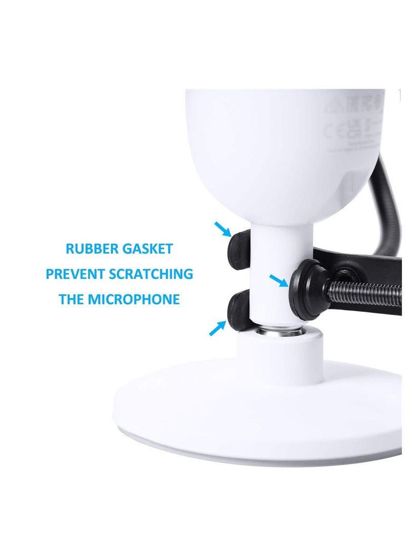 SYOSI - for Razer Seiren Mini Windscreen with Pop Filter, 3 Layers Mic Wind Pop Screen with Flexible 360°Gooseneck Clip - Image 1