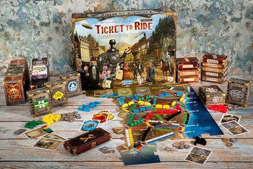 Asmodee Ticket to Ride Legacy Legends of The West Board Game The Ultimate Train Adventure Strategy Game Family Game for Kids Adults Ages 10 25 Players 2090 Min Playtime - Image 5
