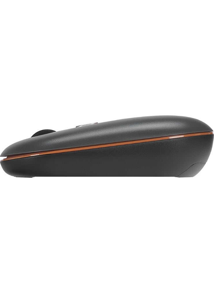 Everest SMW-444 USB Silver Bluetooth and 2.4ghz Optical Wireless Mouse  - Image 3