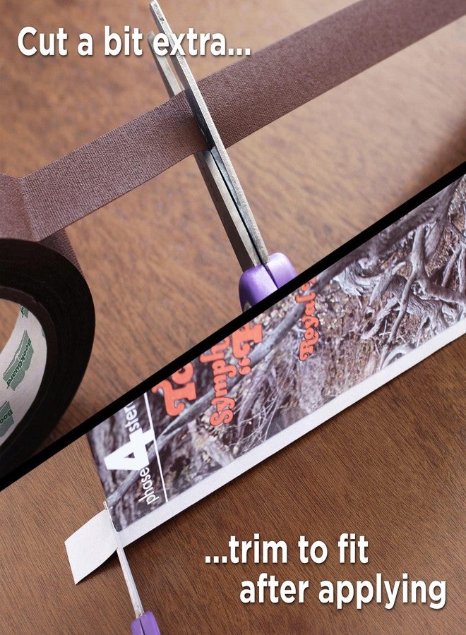 BookGuard 1 inch Premium Bookbinding Repair Cloth Tape, 15 Yards per Roll, Brown - Image 4