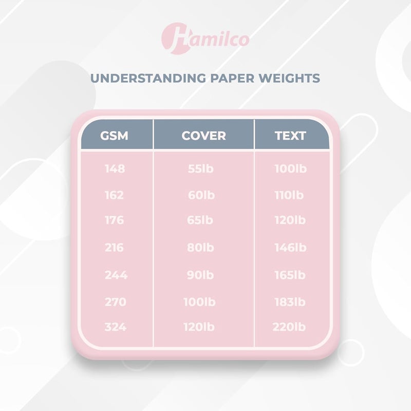 Hamilco White Cardstock Thick Paper - 8 x 10" Blank Heavy Weight 100 lb Cover Card Stock - 100 Pack (Bright) - Image 4