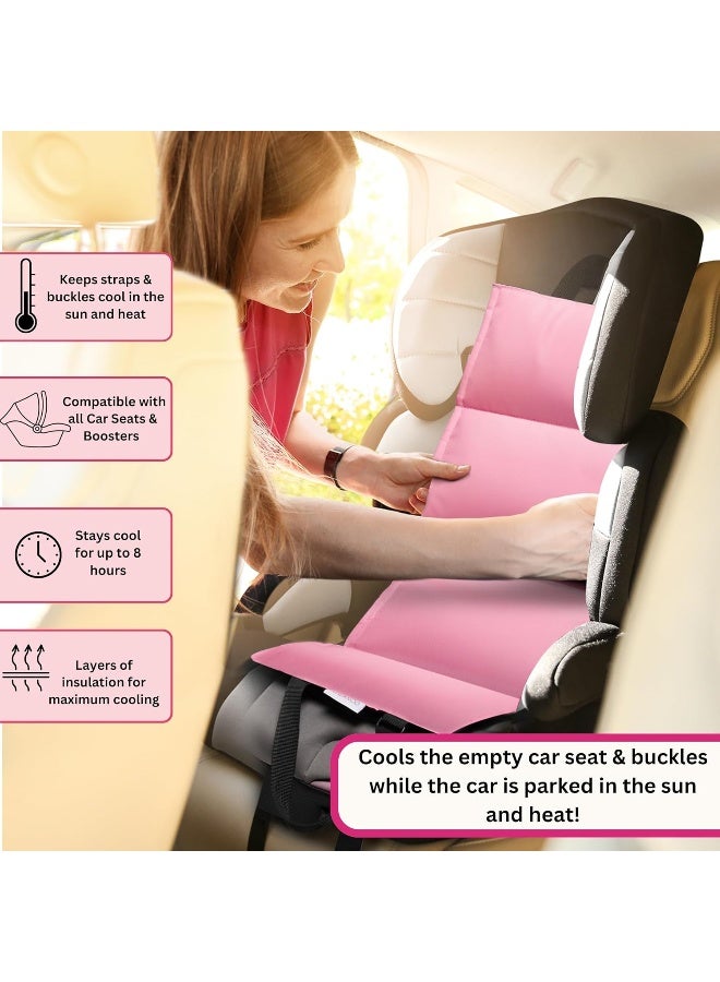 Swanoo Car Seat Cooling Pad, Stroller Cooling Pad with Ice Pack for Babies Toddler and Kids, Sun and Heat Cover Protector for Summer Carseat Cooler Liner… - Image 2