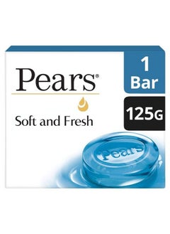Pears صابون استحمام ناعم ومنعش يحتوي على 98% من الجلسرين النقي 125 جرام  - Image 3