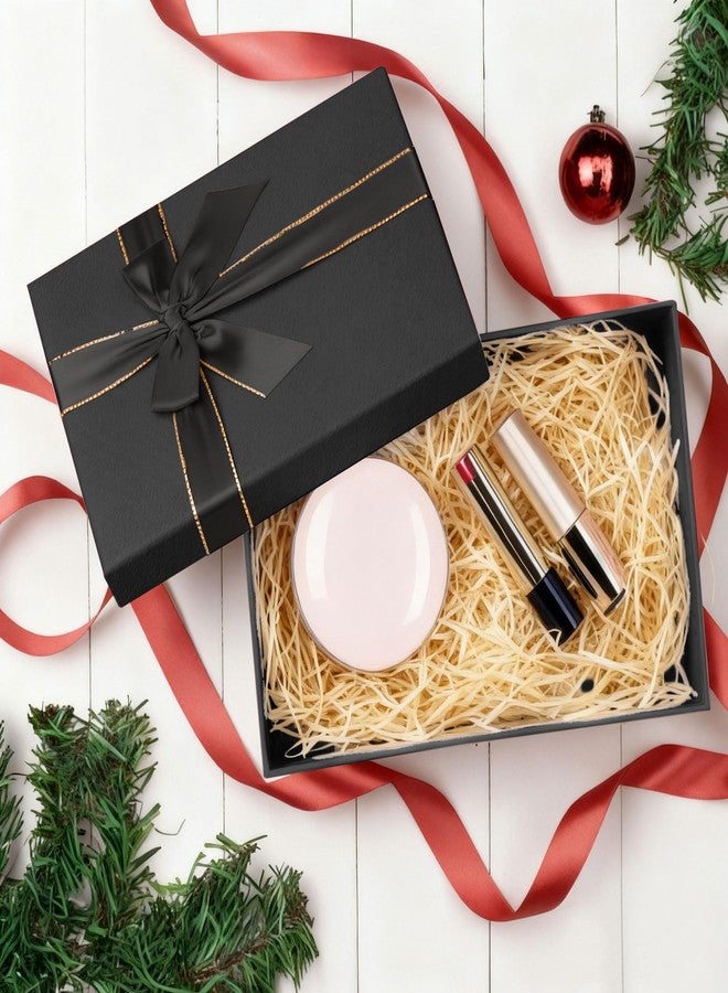 JOYIT Black Gift Box 16.5''x13''x5.5'' - Large Gift Boxes with Lid for Presents Packaging, Birthday, Christmas, Wedding, Anniversary, Big Gift Box with Ribbon, Shred Filler, Card, Wax Seal (Black) - Image 5