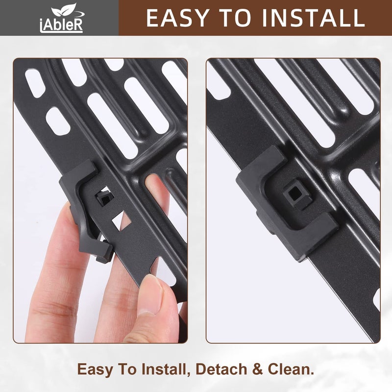 iAbler Original Air Fryer Tray Bumpers for Instant Vortex,Cosori-or Other Original Air Fryer Tray Bumpers for Instant Vortex, Cosori-or Other Air Fryers Crisper Plate Rubber Feet Replacement Parts - Image 4