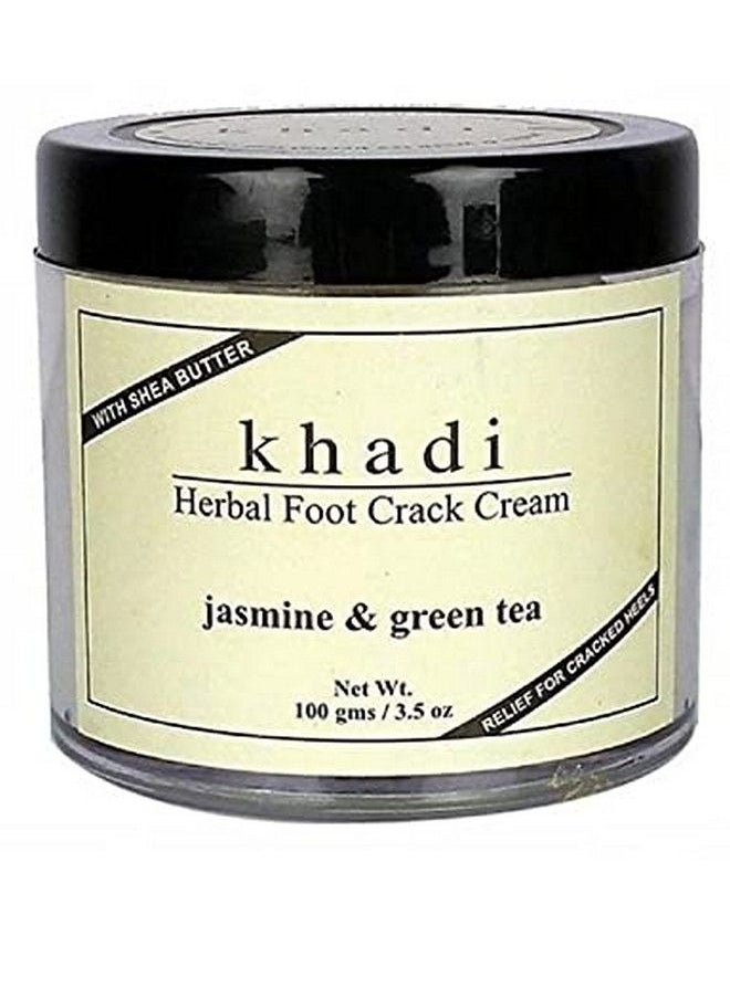 Khadi Herbal - Jasmine & Green Tea Foot Cream 100Gm L Parvati Gramodyog Herbal Products Made In India - Image 1