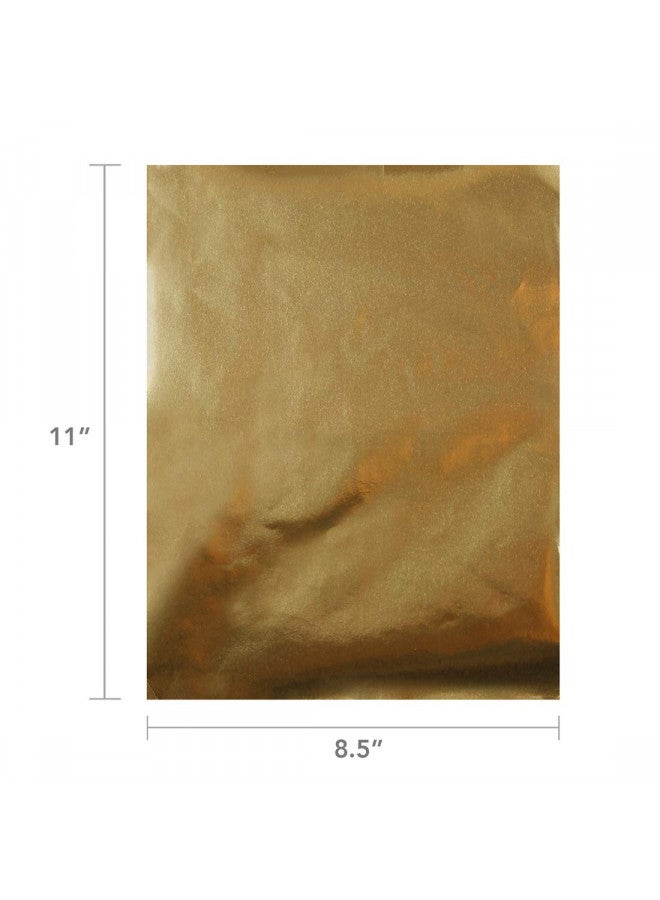 Hygloss Metallic Paper - 8.5" X 11", 8 Gold & 8 Silver - 16 Sheets - Image 2