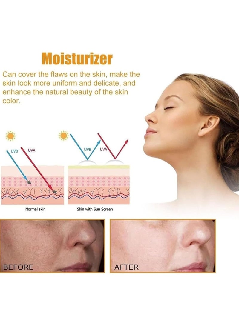 SOUG Face Sunscreen Stick Sunscreen Sun Stick SPF50+ PA++, Lightweight Sunscreen Stick Face Moisture Stick, No Sticky Refreshing Sun Stick Skin Sunscreen for All Skin Type - Image 5