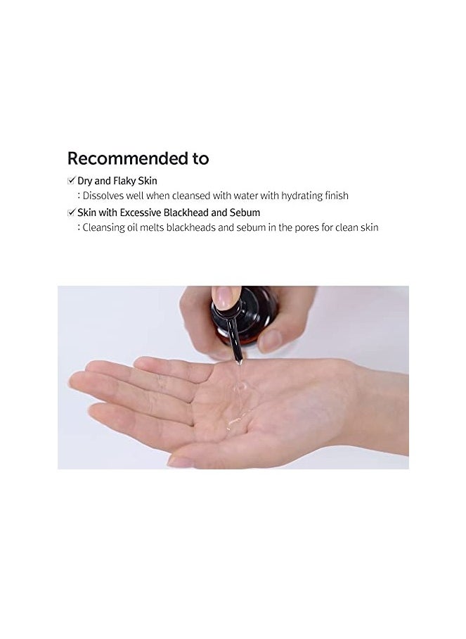 DearKlairs DearKlairs] Gentle Black Deep Cleansing Oil + Facial Cleanser Set, Vegan Black Bean, Korean Skincare Routine, Non-Irritating, Sensitive Skin Friendly  - Image 3
