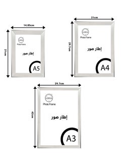 LOWHA Tabletop Photo Frame Horizontal and Vertical Formats for Wall with stand  - Image 2